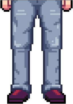 Pixelstrunk character lower body